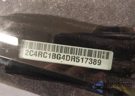 2013 Chrysler Town & Country Touring from USA, damaged, VIN 2C4RC1BG4DR517389